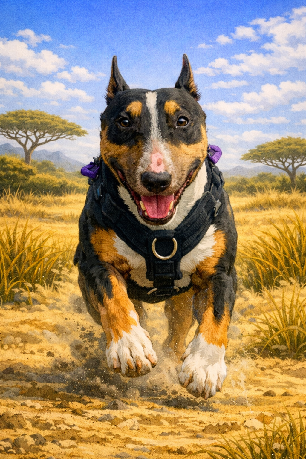 Aiko the Bull Terrier